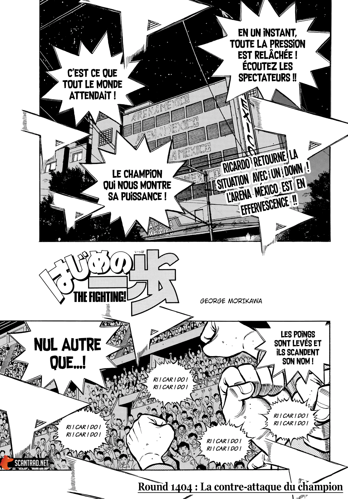 Hajime No Ippo: Chapter 1404 - Page 1